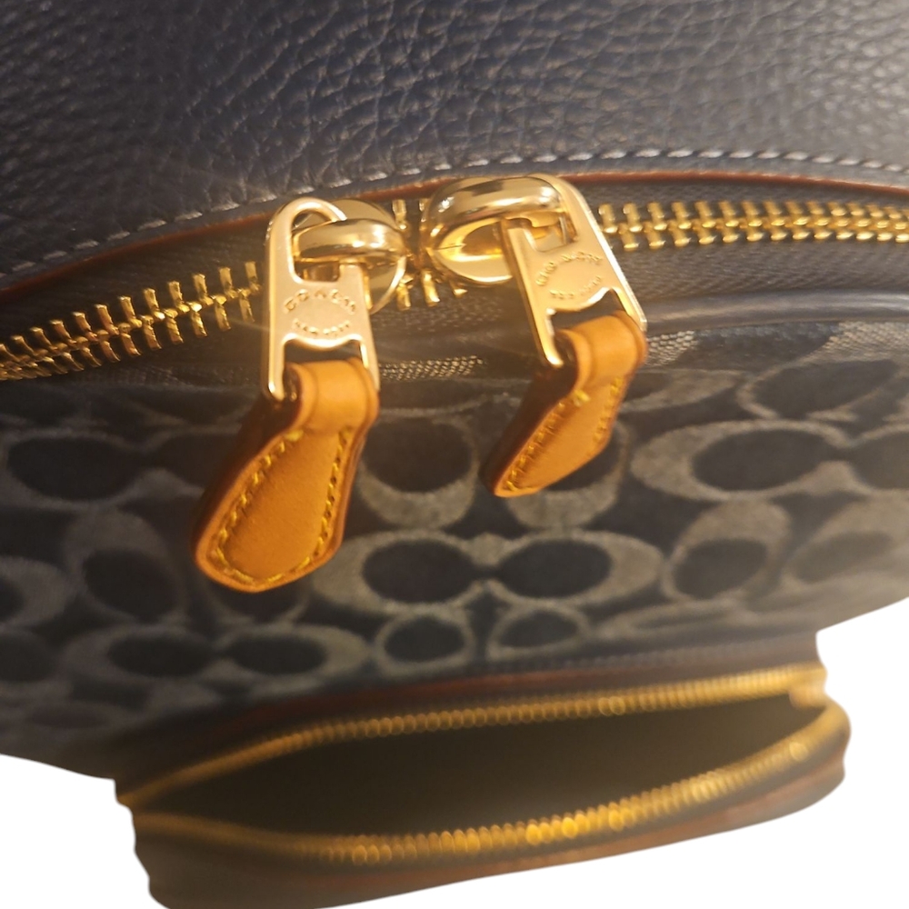 Coach Blue Spring 2025 Denim with Dust Bag - Retail $450 - NWT - SOLD OUT - Picture 6 of 14